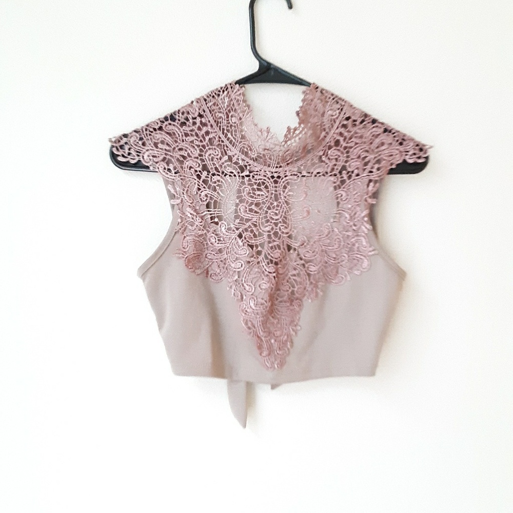 BUNDLE ONLY: Lace crop top